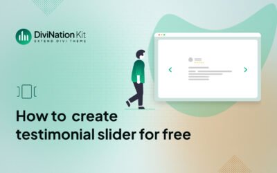 How to design Testimonial Slider in Divi theme for free