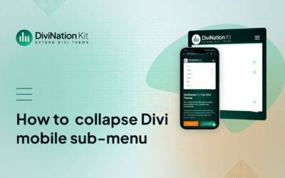 How to collapse Divi mobile sub-menu with smooth animation