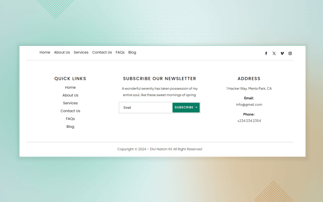 Footer 8